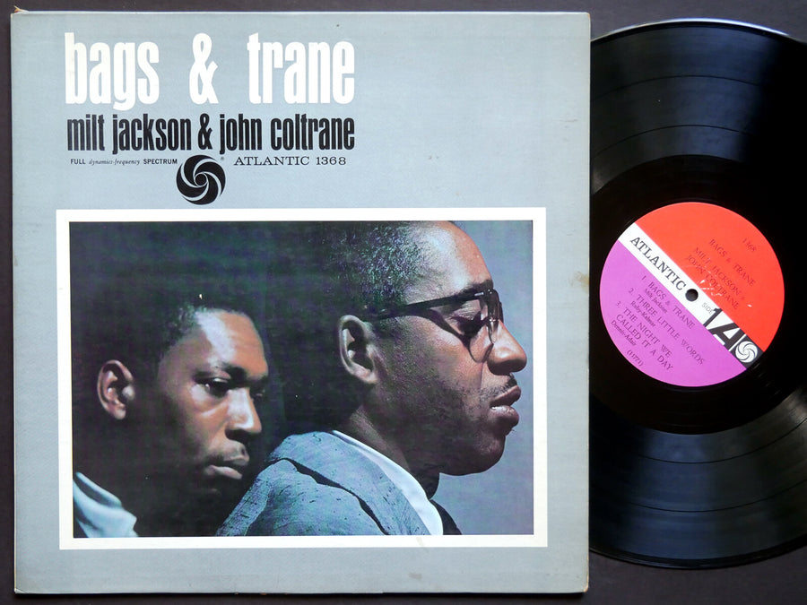 JOHN COLTRANE MILT JACKSON Bags & Trane LP ATLANTIC 1368 US 1961 JAZZ MONO