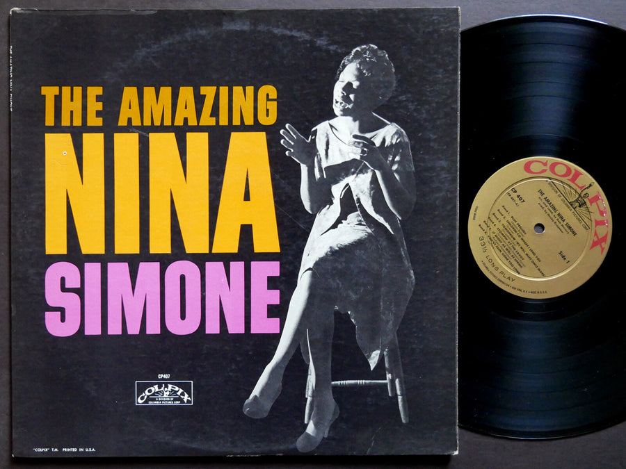 NINA SIMONE The Amazing LP COLPIX RECORDS CP 407 US 1959 DG MONO Jazz Blues