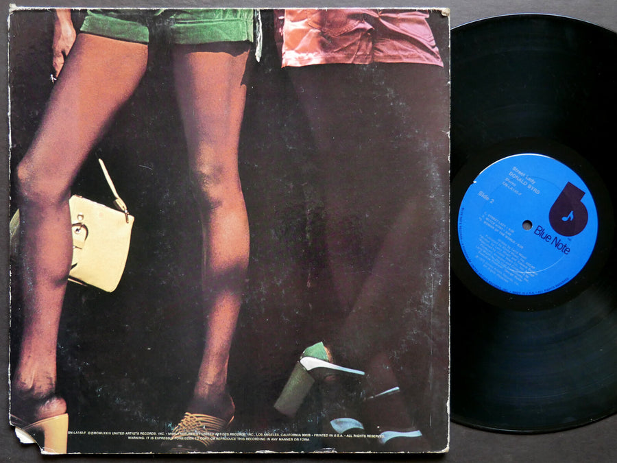 DONALD BYRD Street Lady LP BLUE NOTE BN-LA140-F David T. Walker Larry Mizell