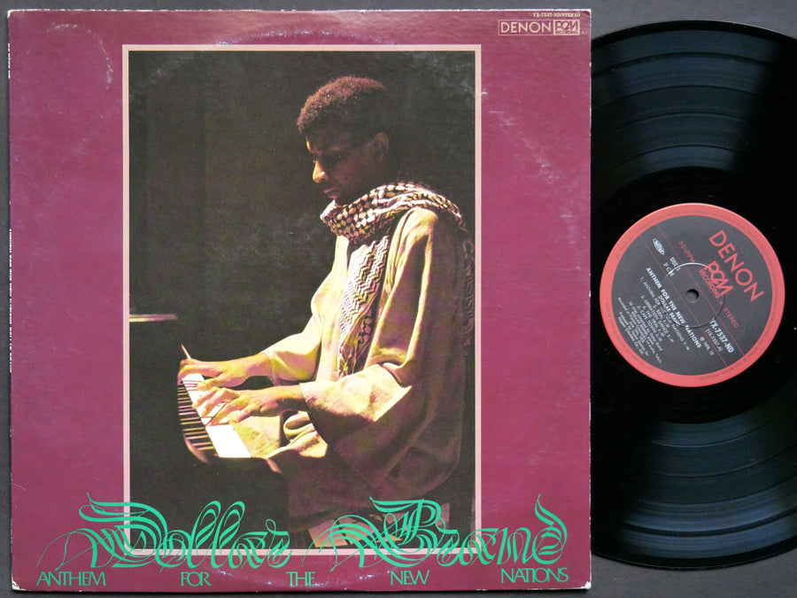 DOLLAR BRAND Anthem For The New Nations LP DENON YX-7537-ND JAPAN 1978 JAZZ NM