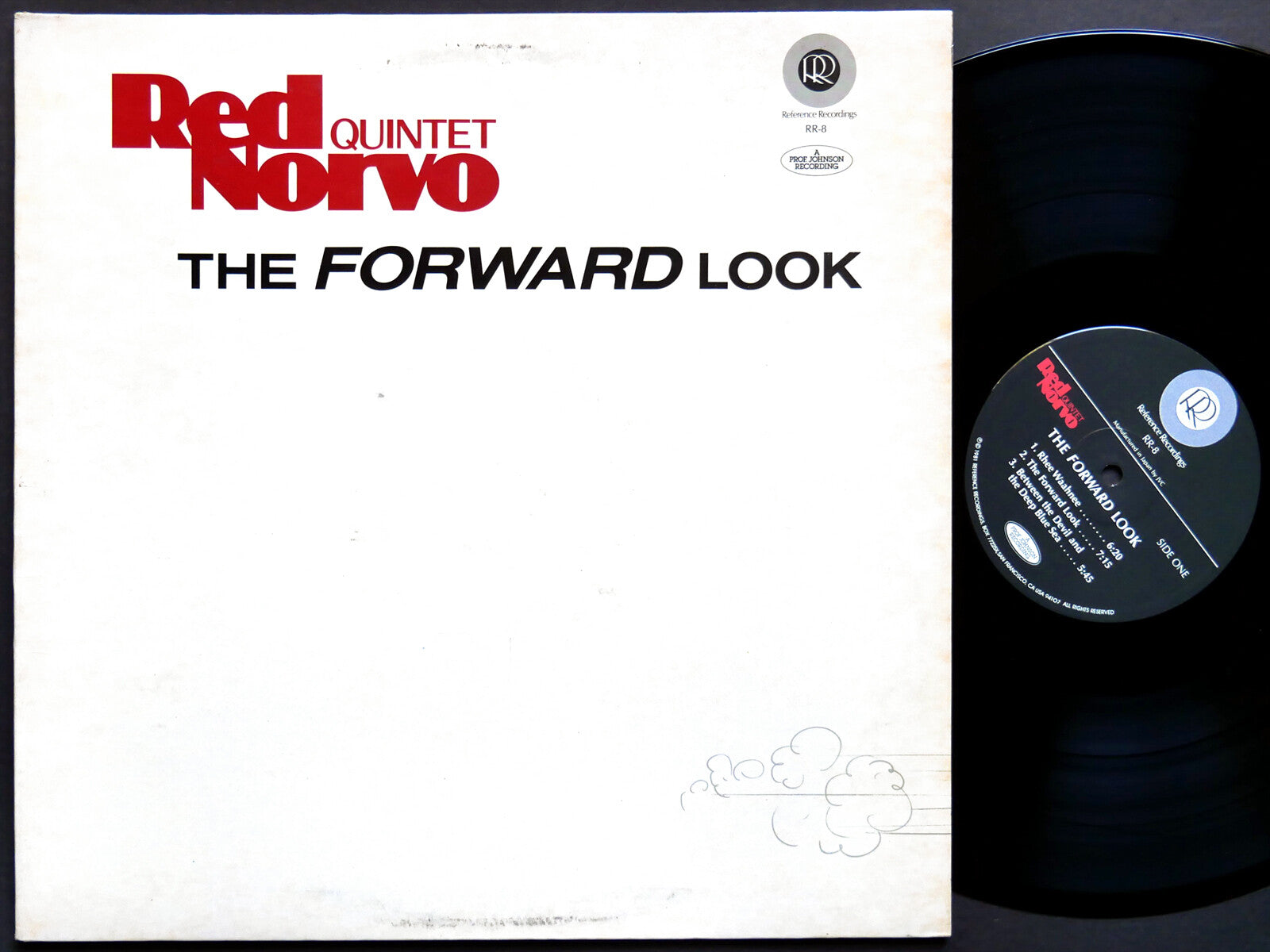 RED NORVO Quintet The Forward Look LP REFERENCE RECORDINGS RR-8 US 1981 JAZZ VG+