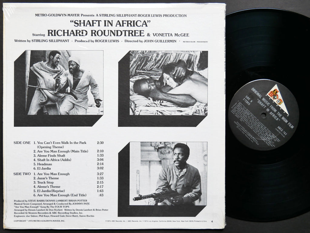 JOHNNY PATE Shaft In Africa LP ABC RECORDS ABCX-793 US 1973 Soul Funk