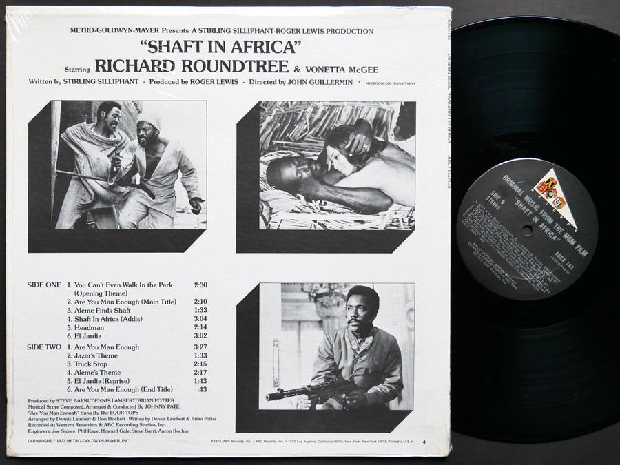 JOHNNY PATE Shaft In Africa LP ABC RECORDS ABCX-793 US 1973 Soul Funk