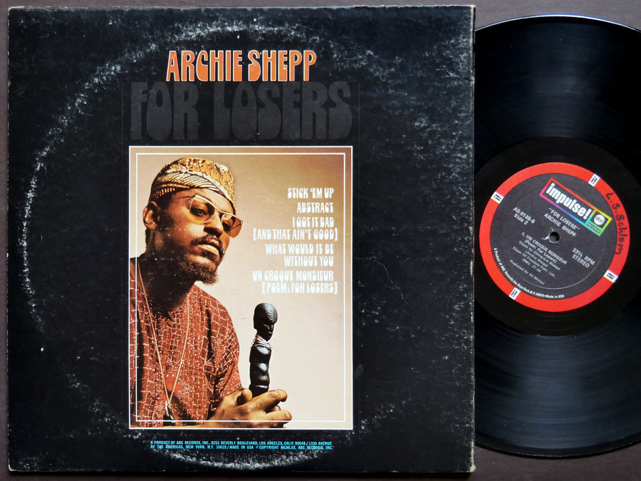 ARCHIE SHEPP For Losers LP IMPULSE! AS-9188 US '70 Bernard Purdie Grachan Moncur