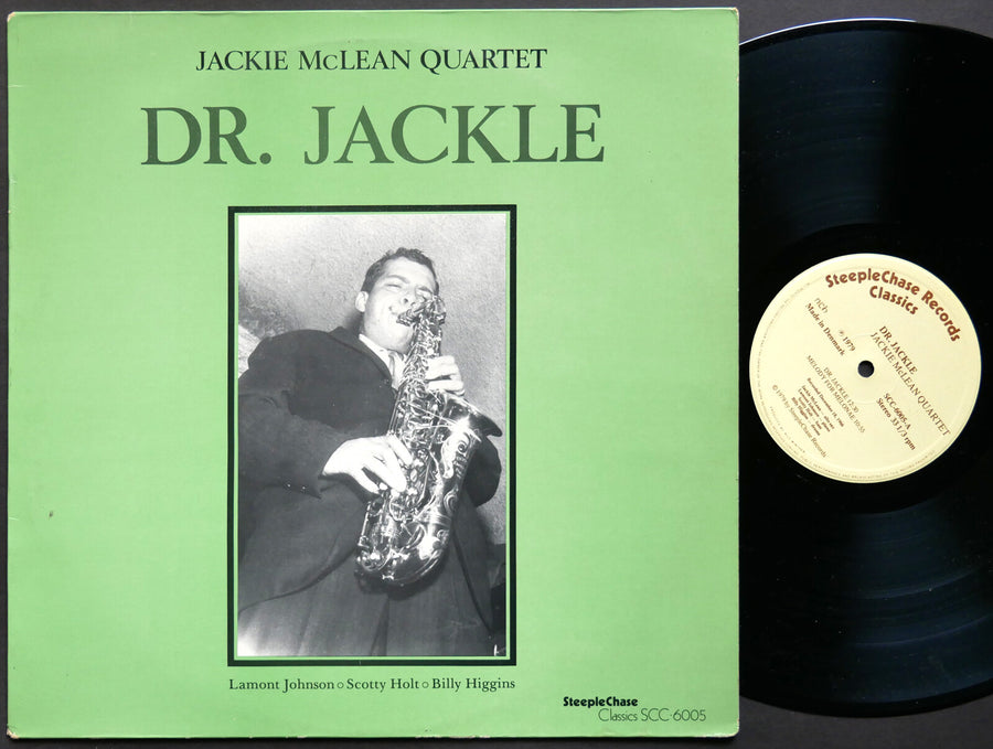 JACKIE MCLEAN Quartet Dr. Jackle LP STEEPLECHASE SCC6005 DENMARK 1979 JAZZ CLEAN