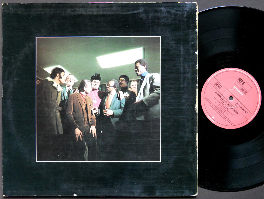 RICHARD DAVIS Muses For LP MPS 15 266 GERMANY 1970 Freddie Hubbard Pepper Adams