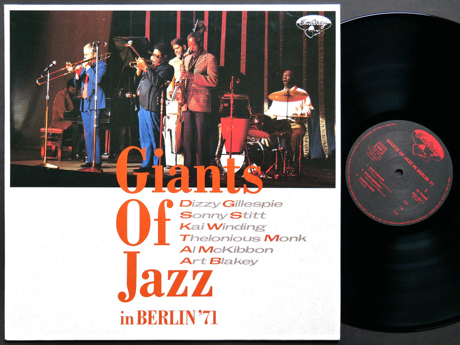 DIZZY GILLESPIE ART BLAKEY Giants Of Jazz In Berlin '71 EmArcy 20PJ-10108 JAPAN