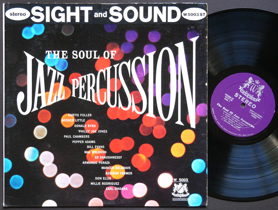 DONALD BYRD CURTIS FULLER BILL EVANS The Soul Of Jazz Percussion WARWICK W 5003