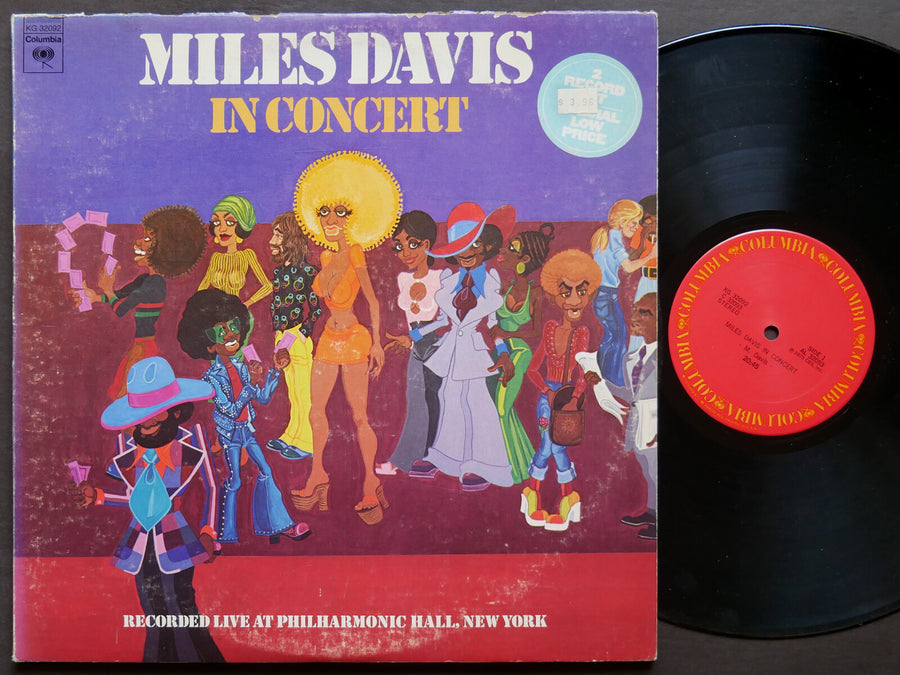 MILES DAVIS In Concert 2 x LP COLUMBIA KG 32092 US '73 JAZZ Mtume Carlos Garnett
