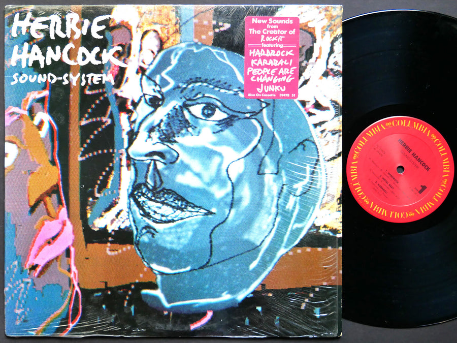 HERBIE HANCOCK Sound-System LP CBS PC 39478 US 1984 Wayne Shorter Bill Laswell