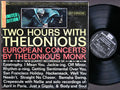 THELONIOUS MONK Two Hours With European Concerts LP RIVERSIDE RS 9460/9461 DG ST
