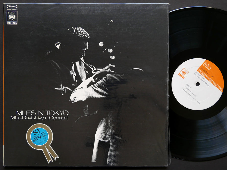 MILES DAVIS Miles In Tokyo LP CBS/SONY SONX 60064-R JAPAN 1969 Herbie Hancock