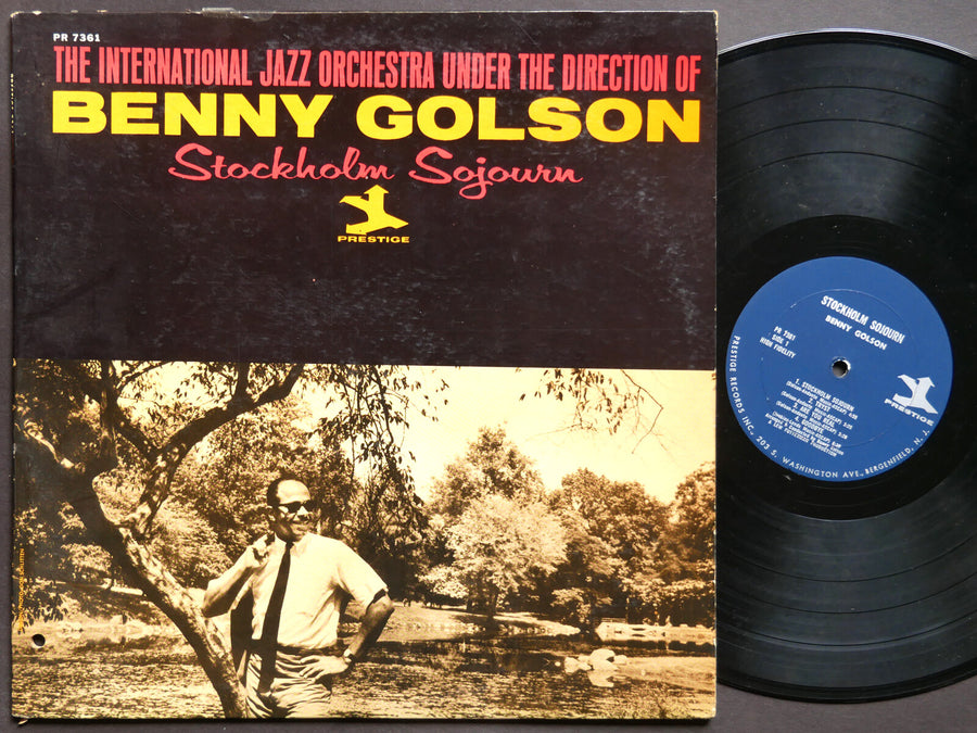 BENNY GOLSON Stockholm Sojourn LP PRESTIGE PR 7361 MONO JAZZ Grachan Moncur III