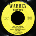 ISRAEL POPPER STOPPER TOLBERT Big Leg Woman 45 WARREN RECORDS WAA-106 US 1970