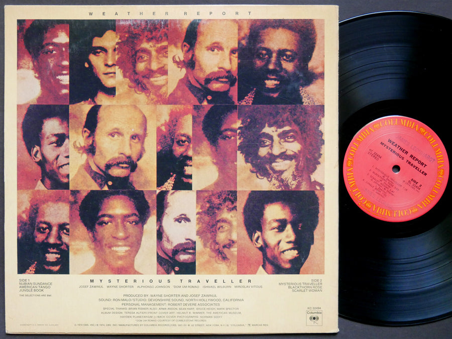 WEATHER REPORT Mysterious Traveller LP COLUMBIA KC 32494 US 1974 Wayne Shorter
