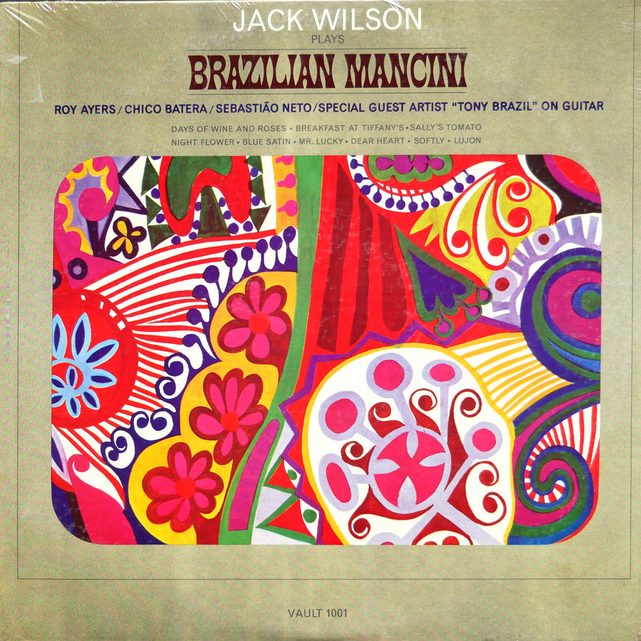 JACK WILSON Plays Brazilian Mancini LP VAULT 9001 US 1965 Roy Ayers SEALED