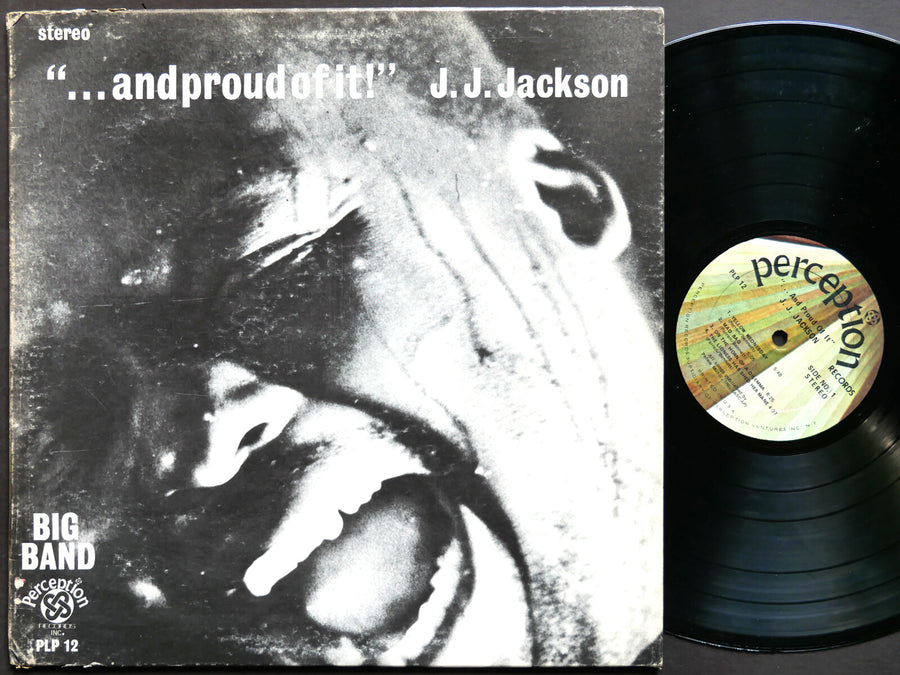 J.J. JACKSON And Proud Of It LP PERCEPTION PLP 12 US 1970 Funk Soul CLEAN