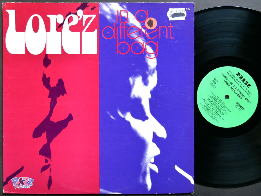 LOREZ ALEXANDRIA In A Different Bag LP PZAZZ RECORDS LP-324 US 1969 Vocal Jazz