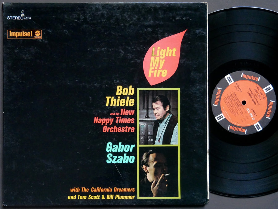 BOB THIELE GABOR SZABO Light My Fire LP IMPULSE! AS-9159 US 1967 RVG Tom Scott