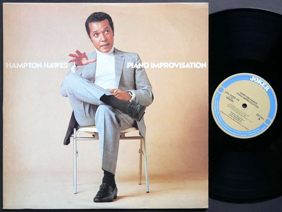 HAMPTON HAWES Piano Improvisation LP INTERNATIONAL JOKER UPS 2055 KR JAPAN 1977