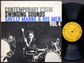 SHELLY MANNE & His Men 4 Swinging Sounds LP CONTEMPORARY C 3516 US 1956 DG MONO