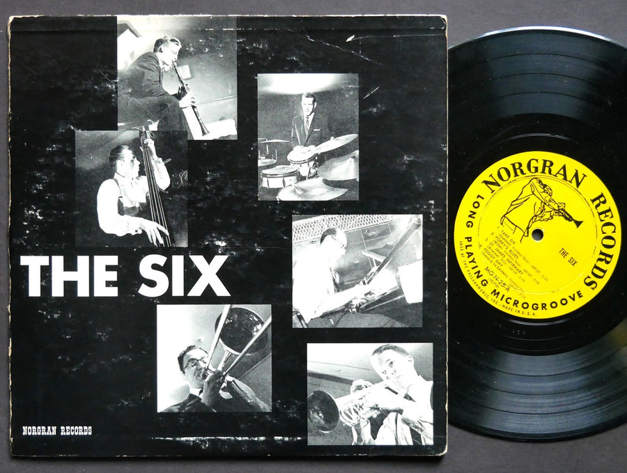 THE SIX 10" LP NORGRAN RECORDS MGN-25 US 1954 DG MONO Bob Wilber John Glasel