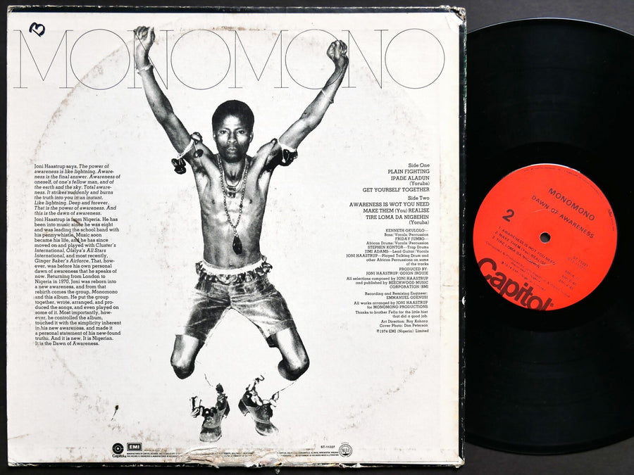 MONOMONO The Dawn Of Awareness LP CAPITOL RECORDS ST-11327 US 1974 Afrobeat Funk