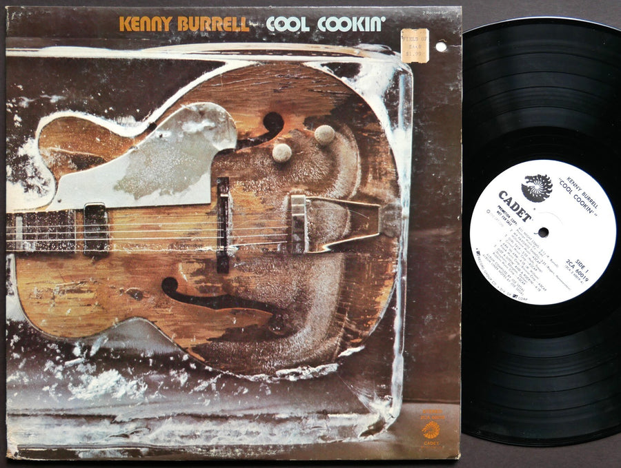 KENNY BURRELL Cool Cookin' 2 x LP CADET 2CA 60019 US 1972 PROMO Elvin Jones VG+
