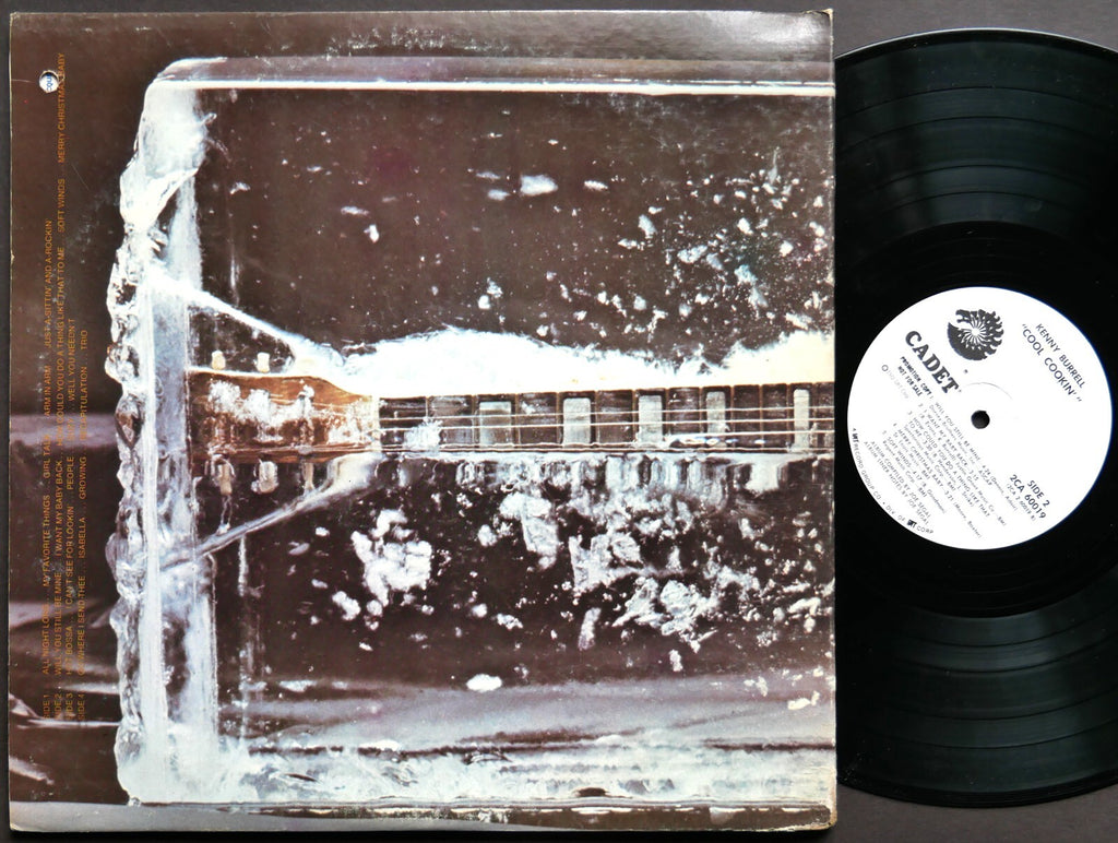 KENNY BURRELL Cool Cookin' 2 x LP CADET 2CA 60019 US 1972 PROMO Elvin Jones VG+
