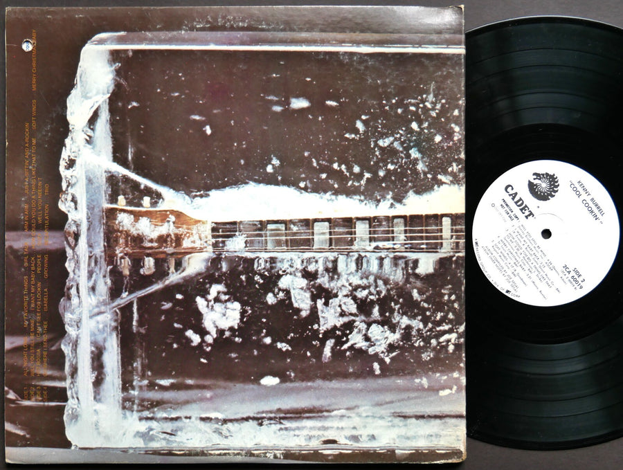 KENNY BURRELL Cool Cookin' 2 x LP CADET 2CA 60019 US 1972 PROMO Elvin Jones VG+