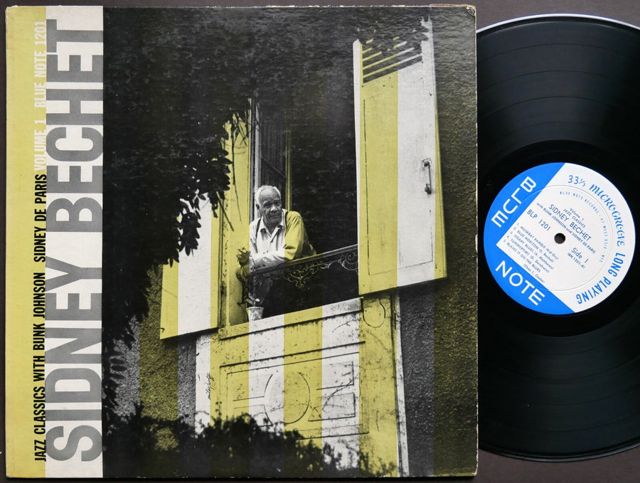 SIDNEY BECHET Jazz Classics Volume 1 LP BLUE NOTE BLP 1201 EAR DG MONO 47 W.63rd