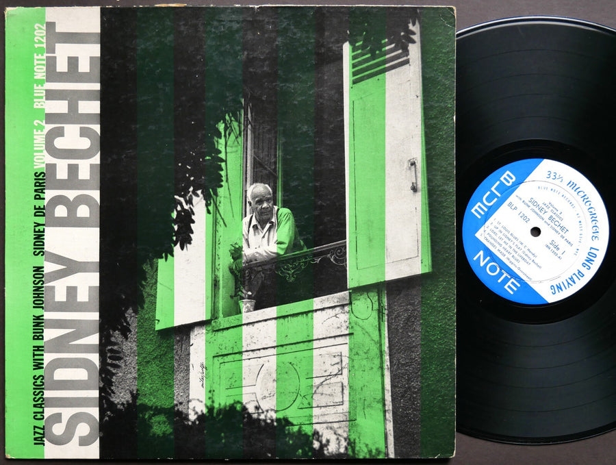 SIDNEY BECHET Jazz Classics Volume 2 LP BLUE NOTE BLP 1202 EAR DG MONO 47 W.63rd