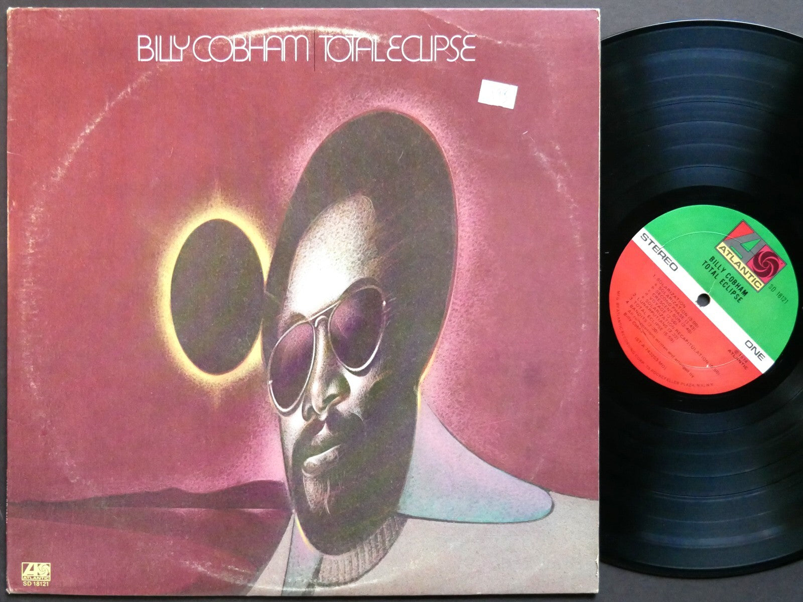 BILLY COBHAM Total Eclipse LP ATLANTIC SD 18121 US 1974 Jazz Fusion