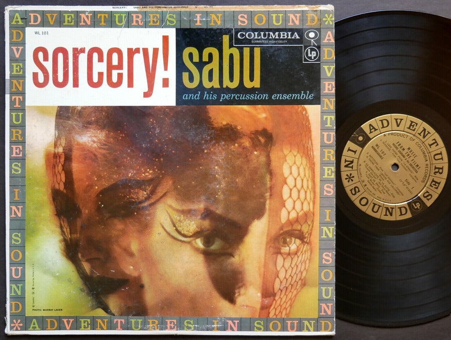 SABU And His Percussion Ensemble Sorcery! LP COLUMBIA WL 101 US 1958 DG MONO