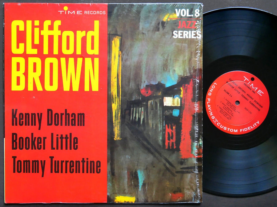 CLIFFORD BROWN KENNY DORHAM BOOKER LITTLE TIME RECORDS VOL. 8 US 1962 DG MONO NM
