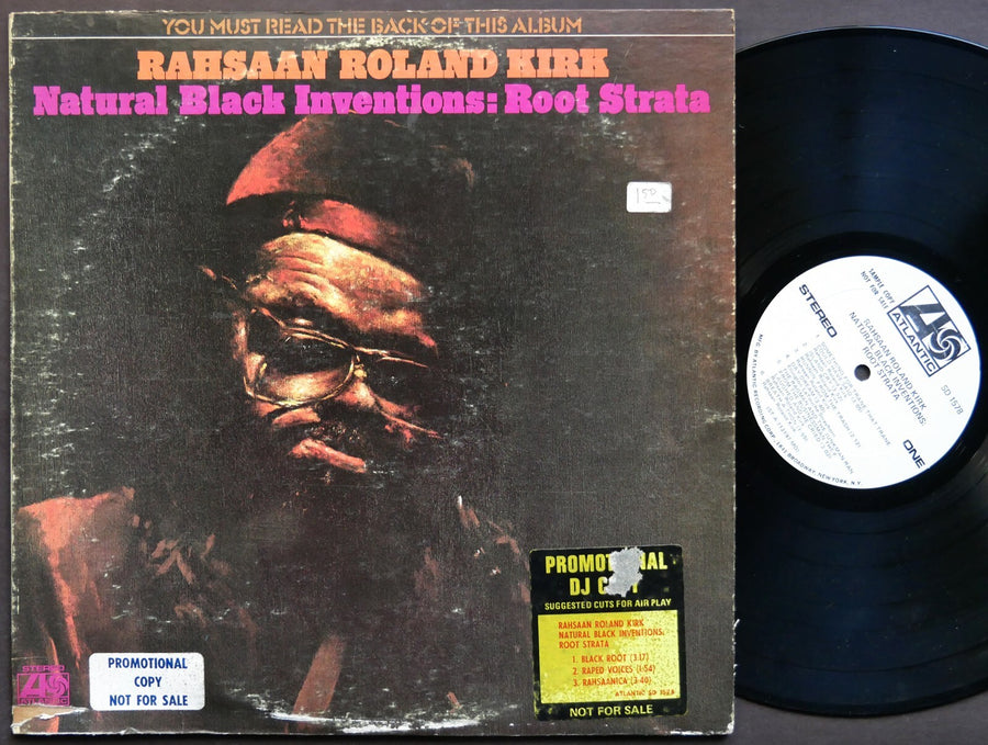 RAHSAAN ROLAND KIRK Natural Black Inventions: Root Strata LP ATLANTIC SD 1578