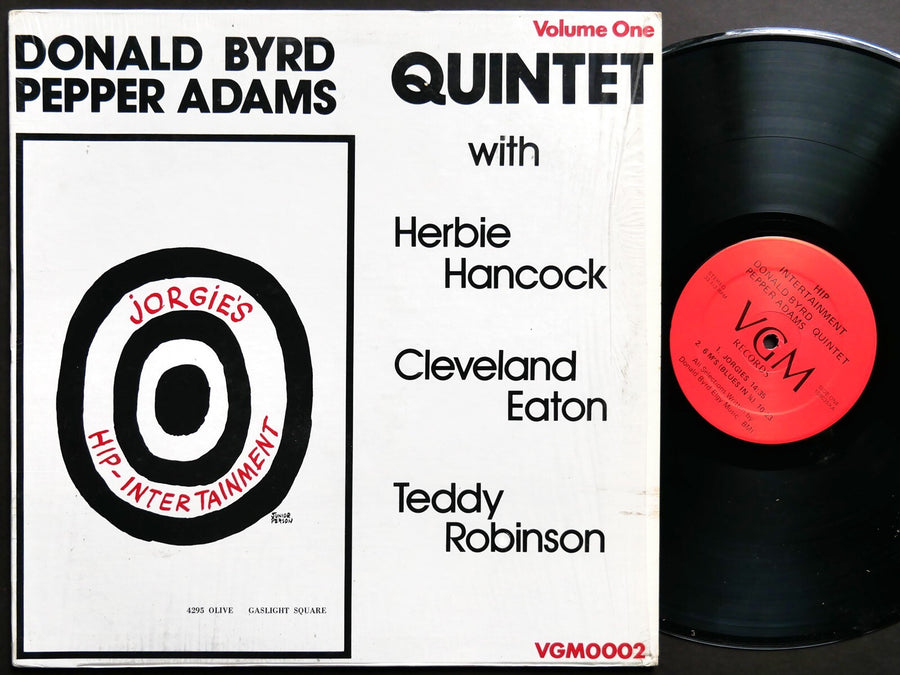 DONALD BYRD PEPPER ADAMS Quintet Jorgie's Hip-Intertainment Vol.1 VGM 0002 JAZZ