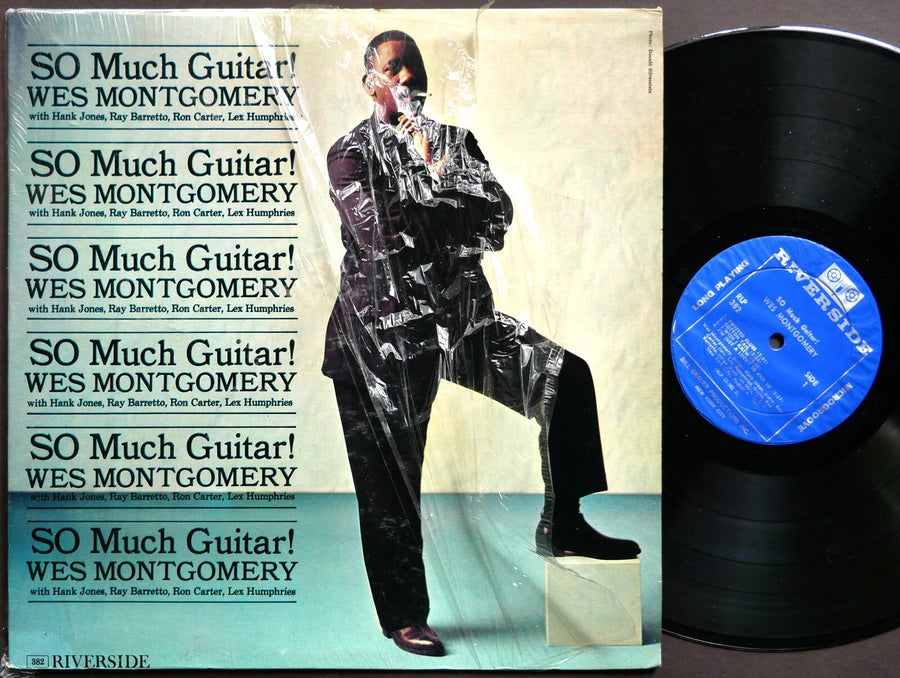 WES MONTGOMERY SO Much Guitar! LP RIVERSIDE RLP 382 US 1961 DG MONO Hank Jones