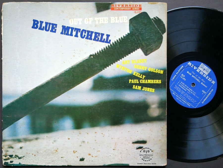 BLUE MITCHELL Out Of The Blue LP RIVERSIDE RLP 12-293 Art Blakey Wynton Kelly