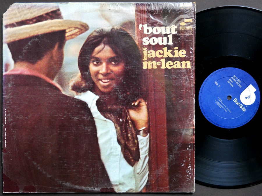 JACKIE MCLEAN 'Bout Soul LP BLUE NOTE 84284 RVG Grachan Moncur III Woody Shaw