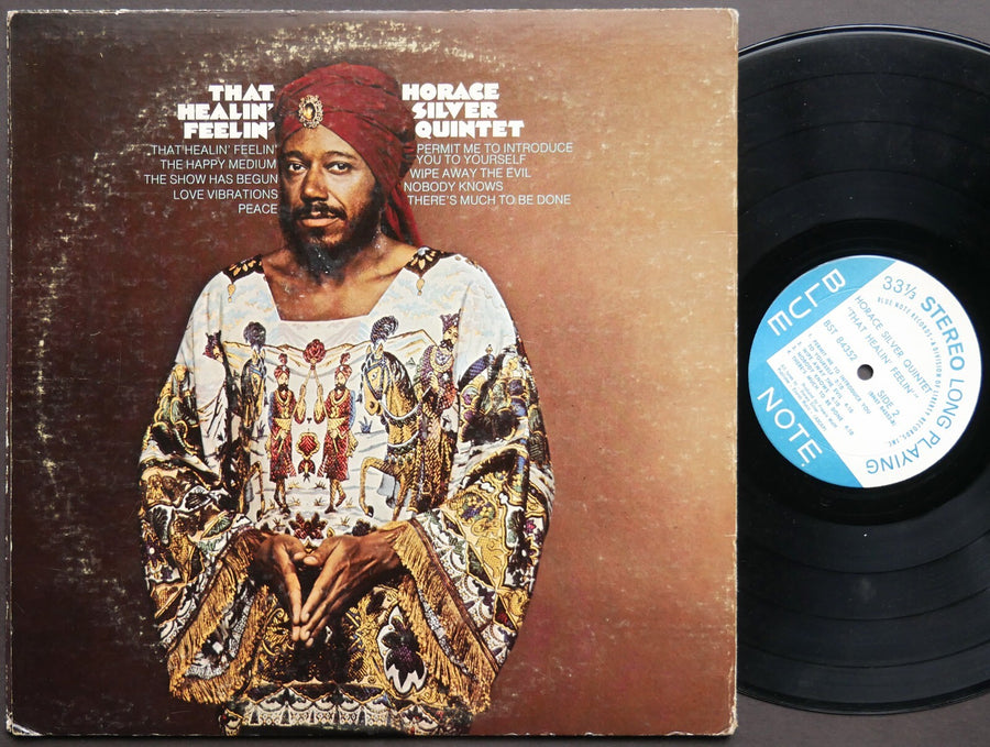 HORACE SILVER Quintet That Healin' Feelin' LP BLUE NOTE 84352 RVG George Coleman