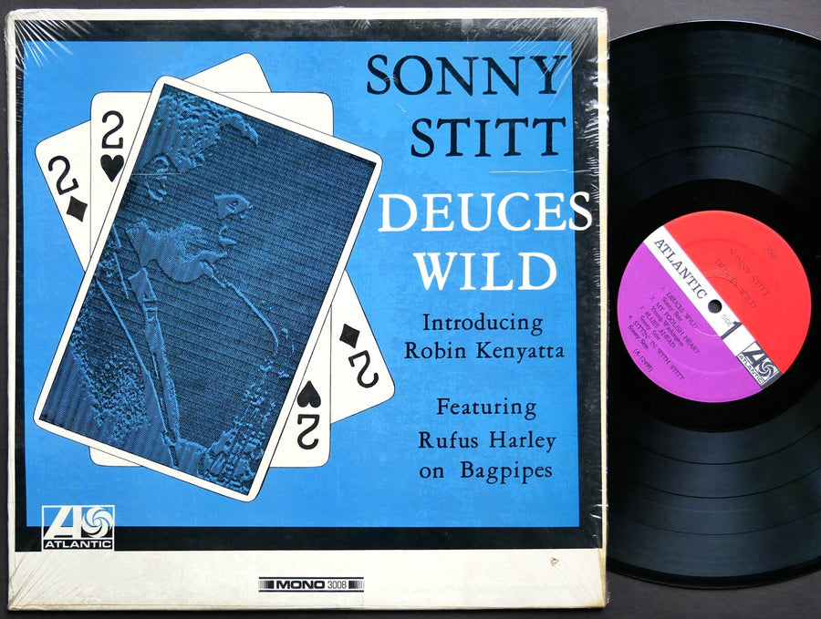 SONNY STITT ROBIN KENYATTA RUFUS HARLEY Deuces Wild LP ATLANTIC 3008 US '67 MONO