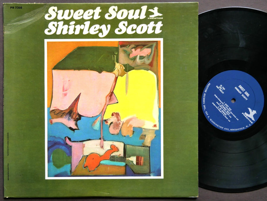 SHIRLEY SCOTT Sweet Soul LP PRESTIGE PR 7360 RVG MONO JAZZ Roy Brooks Earl May