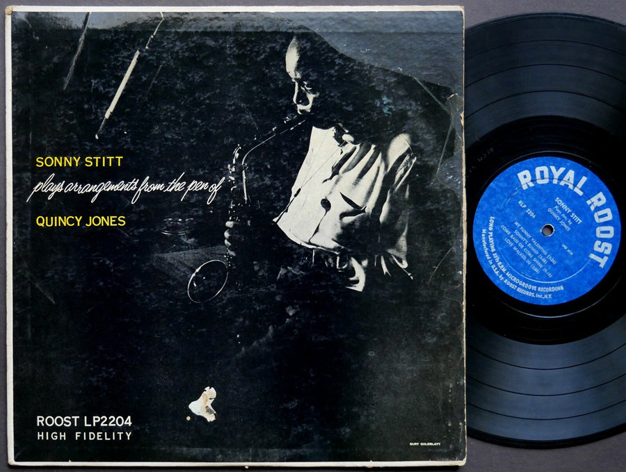 SONNY STITT From The Pen Of QUINCY JONES LP ROOST US 1957 JAZZ MONO Thad Jones