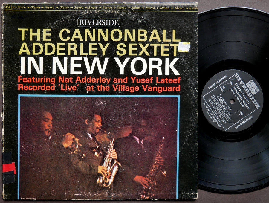 CANNONBALL ADDERLEY Sextet In New York LP RIVERSIDE RS 9404 US 1964 Yusef Lateef