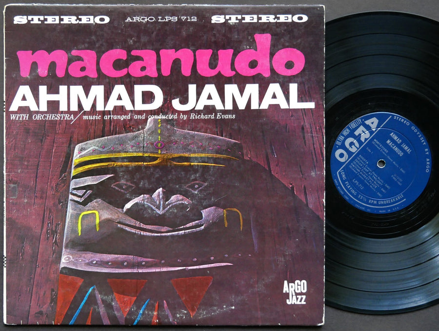 AHMAD JAMAL Macanudo LP ARGO LPS 712 US 1963 JAZZ DG ST Richard Evans
