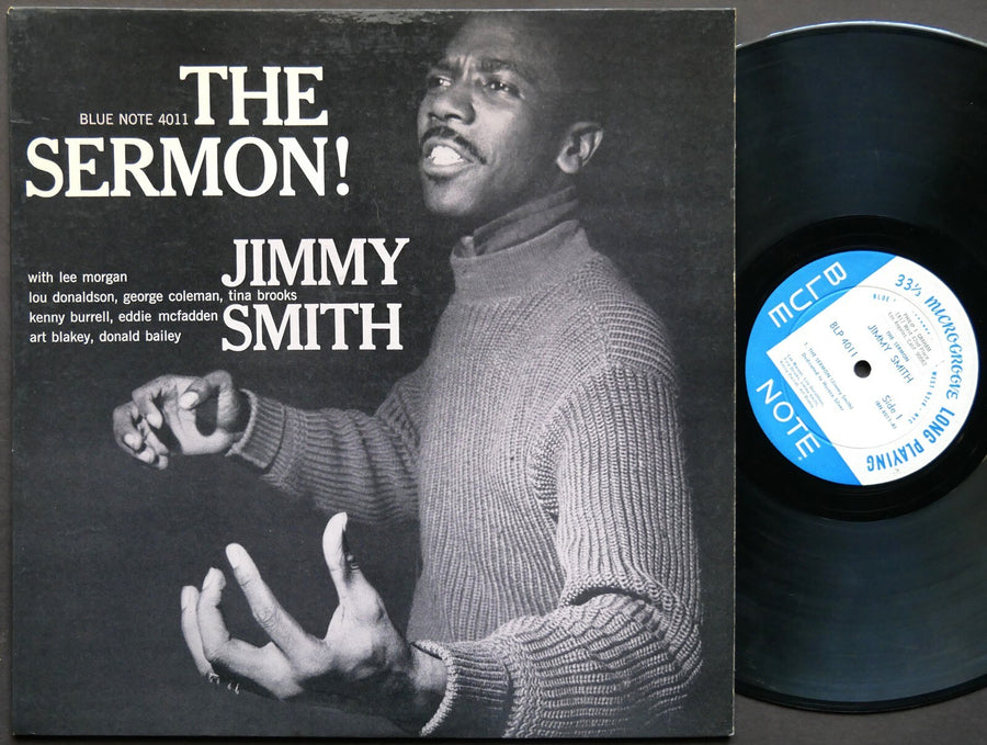 JIMMY SMITH The Sermon! LP BLUE NOTE BLP 4011 EAR DG MONO Lee Morgan Tina Brooks
