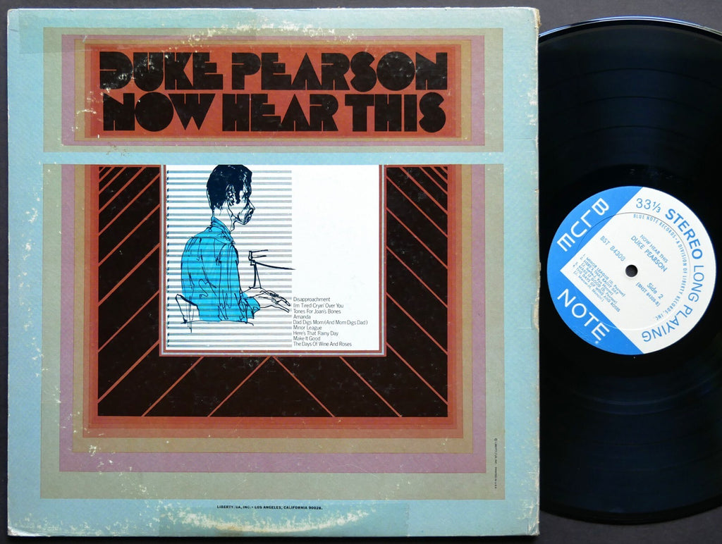 DUKE PEARSON Now Hear This LP BLUE NOTE BST 84308 US 1969 RVG Frank Foster
