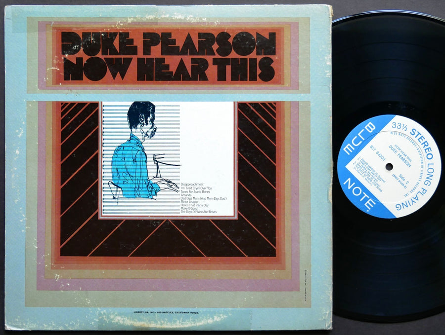 DUKE PEARSON Now Hear This LP BLUE NOTE BST 84308 US 1969 RVG Frank Foster