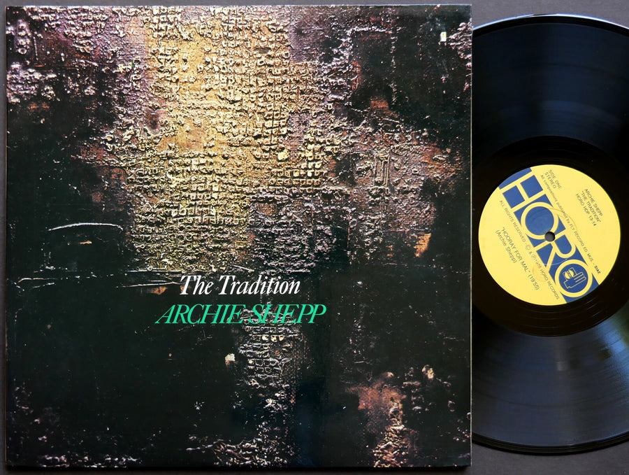 ARCHIE SHEPP The Tradition LP HORO RECORDS HDP 13-14 ITALY 1978 Free Jazz CLEAN